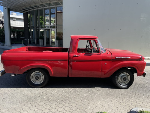 Imagen 5 de 15 de Ford F-100 Motor Naftero V8 Caja De 4ta Al Piso