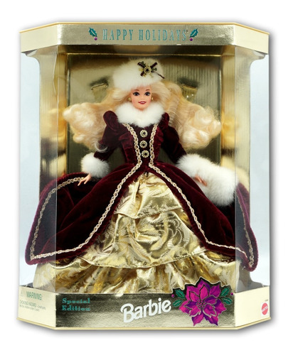 Happy Holidays Barbie 1996 Special Edition