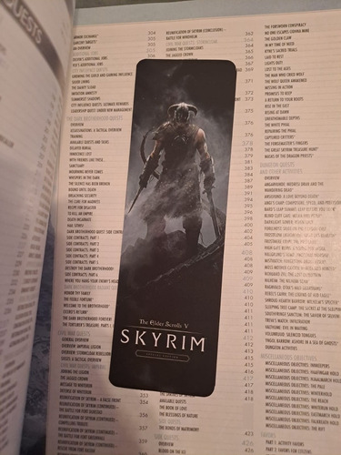 Libro Original Elder Scrolls: Skyrim Edicion Especial Único (Usado)