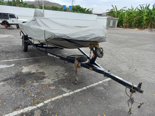 Imagen 5 de 9 de Lancha Bote Aluminio 18 Pies Triton Ts18 Perfecto Estado