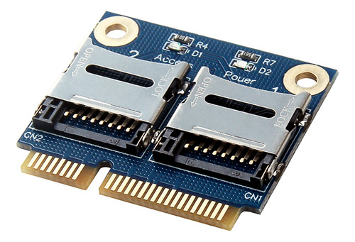 Adaptador Pci-e 2 Ssd Hdd Para Laptop Dual Micro- Sd Sdhc S