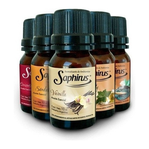 Aceites Esenciales Para Hornillos Saphirus