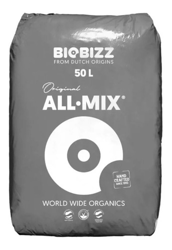 Sustrato Tierra All Mix Biobizz 50lt - Envio Gratis