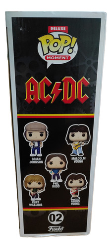 Funko De Ac/dc, Deluxe Pop! Moment, Sin Destapar!!!!