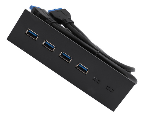 Hub Usb 3.0 Do Painel Frontal De 5,25 Polegadas, 4 Portas, P