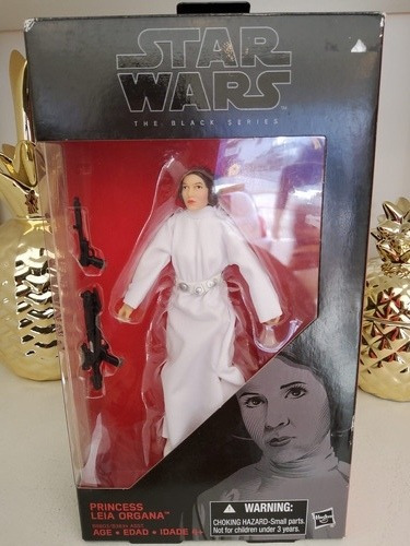 Princess Leia Organa Black Series 30 Lacrada Nova Hasbro