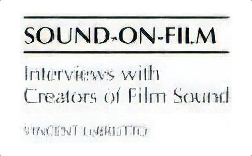 Sound-on-film : Interviews With Creators Of Film Sound, De Vincent Lobrutto. Editorial Abc-clio, Tapa Blanda En Inglés, 1994