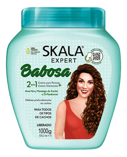 Máscara Babosa Aloe Vera 2 En 1 Skala Expert 1kg