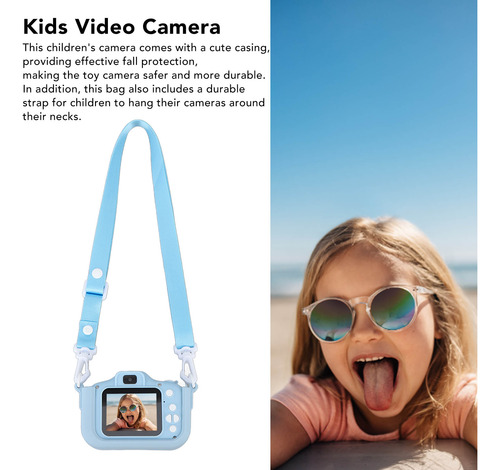 Cámara Para Niños Con Doble Pantalla Ips De 2.0 Pulgadas, Vi