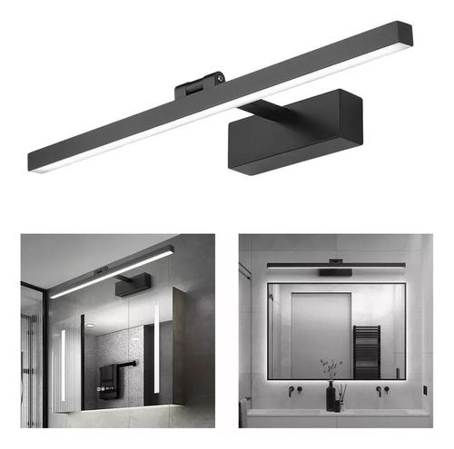Iluminación Impermeable De 40 Cm, 9 W, Luz Blanca Y Negra