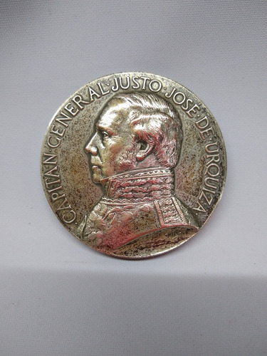 Medalla Urquiza 1er Presidente Constitucional (Usado)
