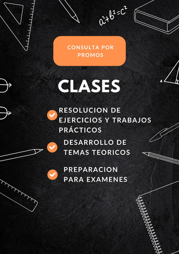 Clases Particulares Matematicas, Fisica, Quimica, Ingles, Et