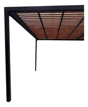 Comprar Pergola Hierro Y Madera X M2- Cerramientos Galerias Garages