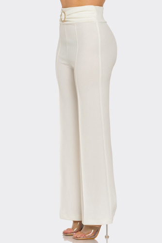 Pantalon Recto Tiro Alto