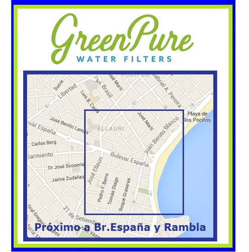 Purificador Entrada Al Hogar Green Pure Slim 20