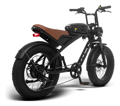 Bicicleta Elétrica 750w Aro 20 Freio Hidráulico 7v 48v S17