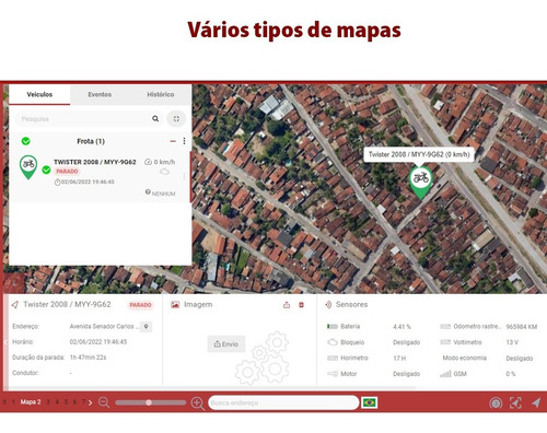 Chip M2m Para Rastreador Cobam Gps + App De Rastreamento