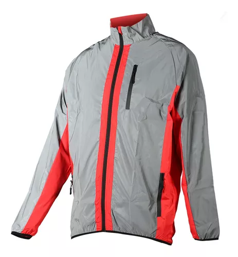 Chaqueta Reflectante Para Hombre Impermeable Transpirable Ro