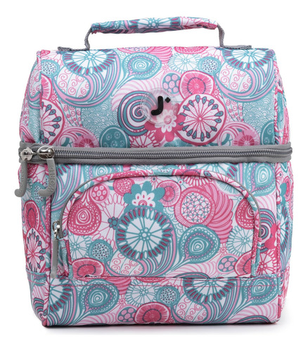 Bolsa Térmica Infantil Corey J World, Fiambrera Azul