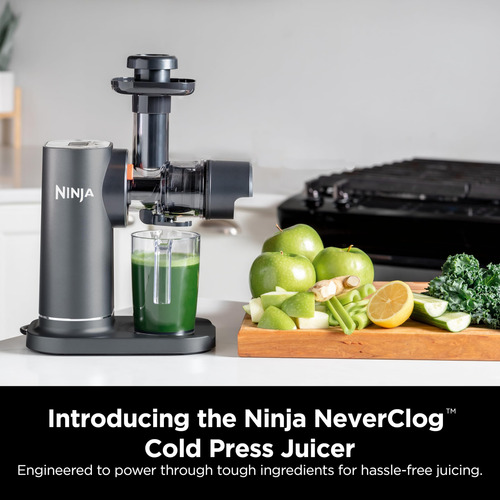Ninja, Extractor De Jugos Prensado En Frio, Tecnologia Never