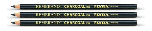 Lápiz Para Dibujo Profesional Charcoal 306 Lyra