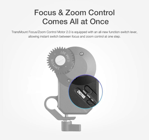 Zhiyun Cmf-06 Transmont Servo Seguimiento Controlador Para