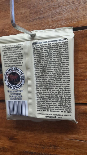 Cuerdas Guitarra Acústica Ernie Ball 010 Electroacústica B20