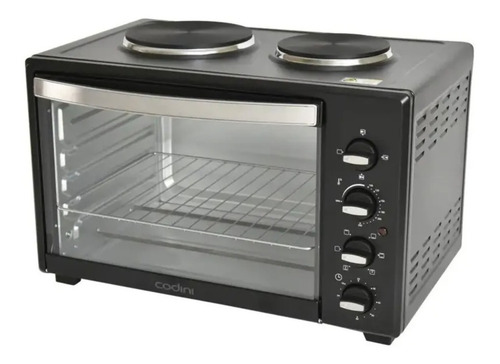 Imagen 5 de 9 de Horno Electrico Codini Acl10 46 Lts 2000w Anafes Timer Luz