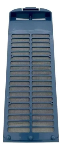 Filtro Atrapa Pelusa Para Lavadora Samsung Azul 23x8cm