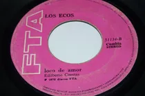 Comprar Jch- Los Ecos Loco De Amor Cumbia 45 Rpm