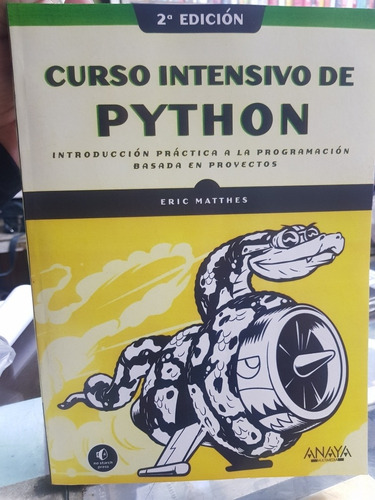 Libro Curso Intensivo De Python Eric Matthes 2da Edición 