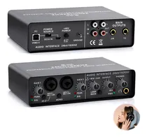 Comprar Interfaces De Áudio Usb Q-24 Gravação 2-in\u002F4-out 24bits