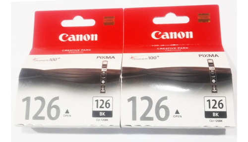 Canon 126 Negro Pack De 2 Unidades Originales