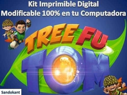 Kit Imprimible   Fiesta De Tree Fu Tom