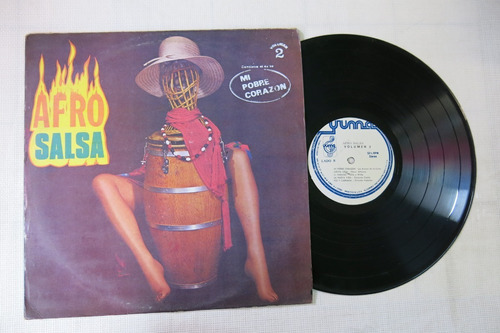 Vinyl Vinilo Lp Acetato Omar Alfonso Afro Salsa Tropical Vl2