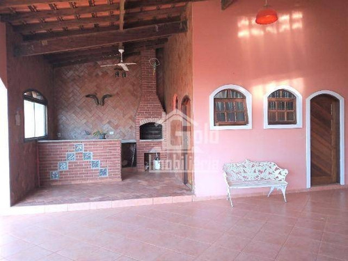 Chácara Com Casa De 270 M², Mobiliada, - Ch0068
