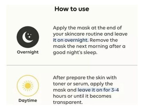 // Mascarilla De Noche Con Colágeno Coreano Antiarrugas