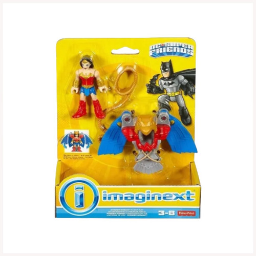 Muñeco Imaginext Figura Mattel Fisher Price Original Wonder Woman
