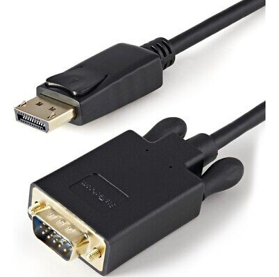 Startech 3 Ft Displayport To Vga Adapter Converter Cable Vvc