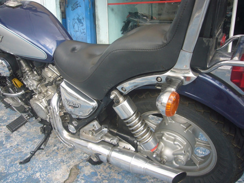 Kawasaki Vn 750 Vulcan Azul Ano 1996 Troca