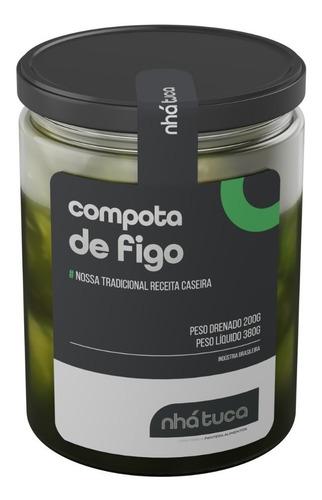 Imagem 1 de 2 de Compota De Figo - Nhá Tuca - 380g