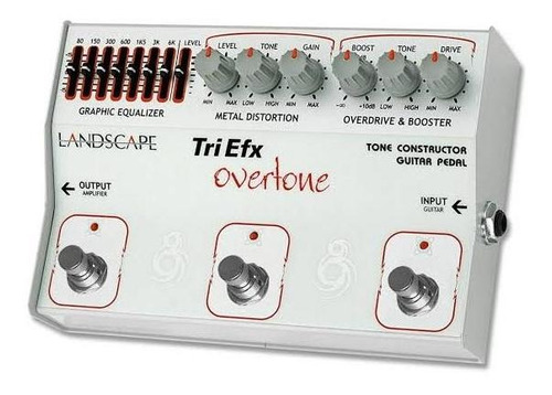 Pedal Guitarra Triefx Overtone Landscape Novo Original