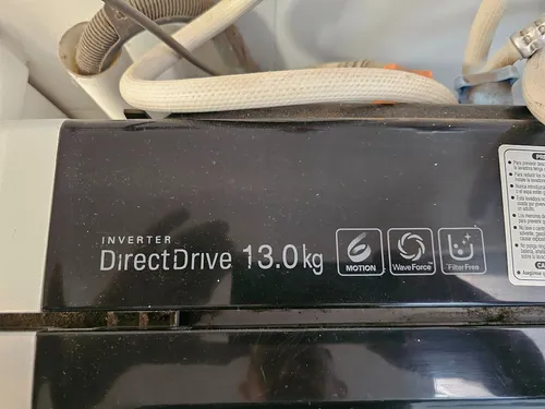 Lavadora LG, 13kg, Smart Drum, Tapa Superior, Inverter. (Usado)