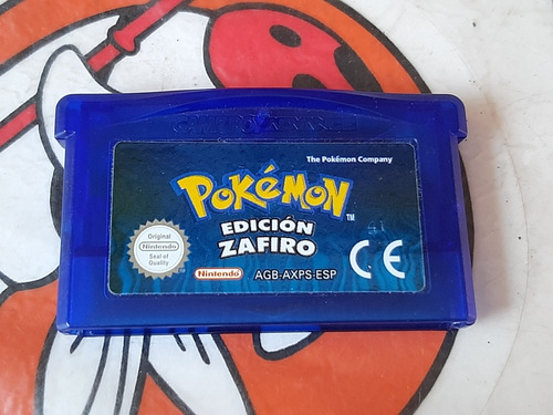 Pokemon Edicion Zafiro,original De Gba En Español,ds,ds Lite