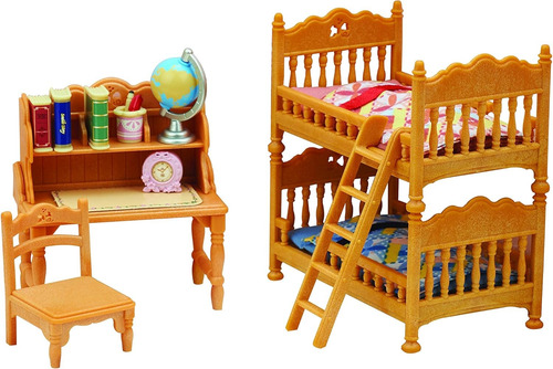 Muñecos Miniatura Epoch Sylvanian Families Set Habitacion