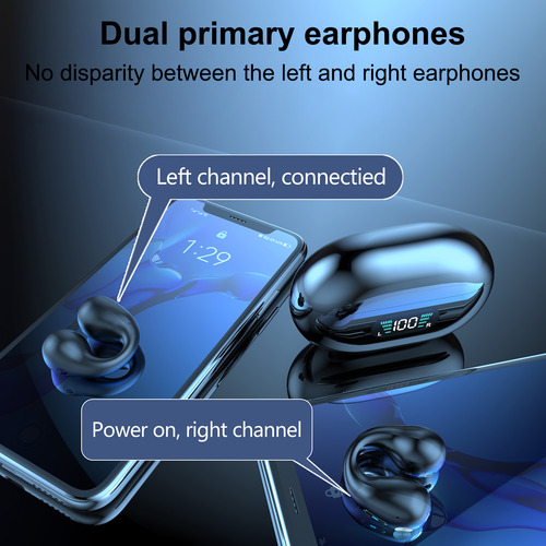 Auriculares Inalámbricos Yyk-q80 Con Gancho Para Oreja.bat