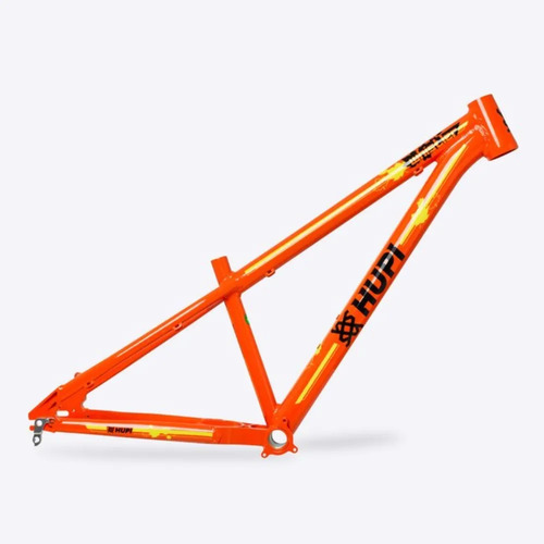 Quadro Hupi Whistler V6 Com Gancheira Horizontal Tam. 13,5 Cor Laranja Tamanho Do Quadro 13.5