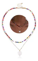 Comprar Gangel Gargantilla Con Cuentas Bohemias, Collar Con Capas De
