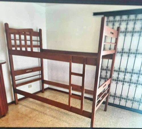 Cama Litera De 1 Plaza Y 1/2 De Madera Resistente