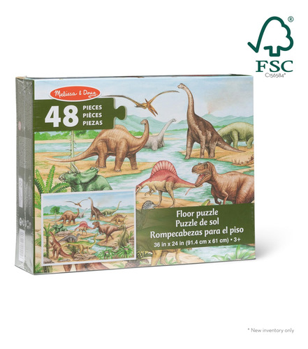 Rompecabezas Dinosaurios Melissa Doug -